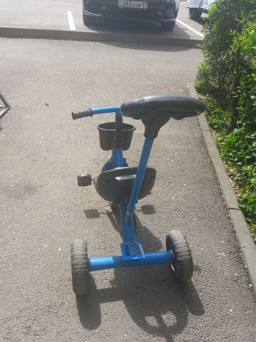 Велосипед детский с ручкой