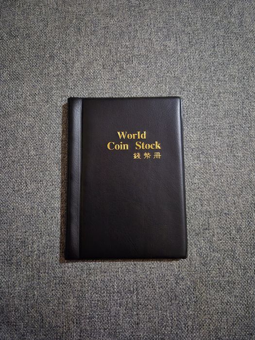 Нов албум за монети нумизматика колекционерска монета