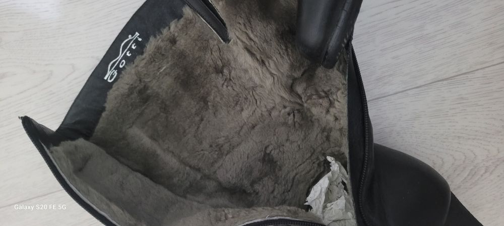 Сапоги зимние размер 37