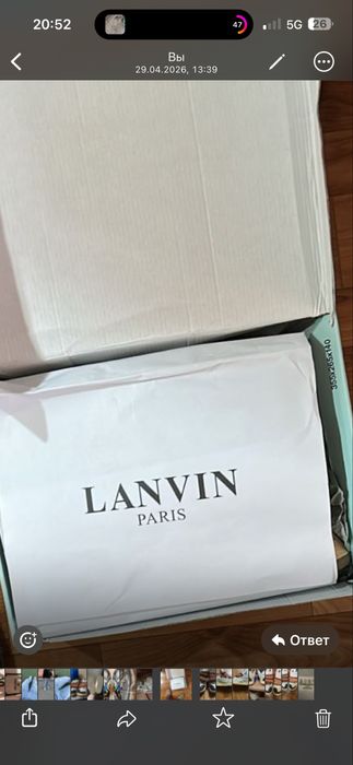 Продам красовки LANVIN