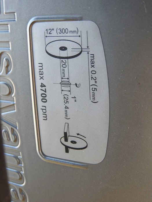 Husqvarna k 770 drujba taiat beton