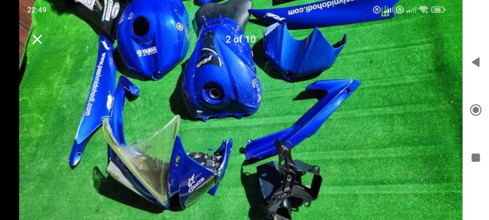 Спойлери за Yamaha R6, 2006-2007г.