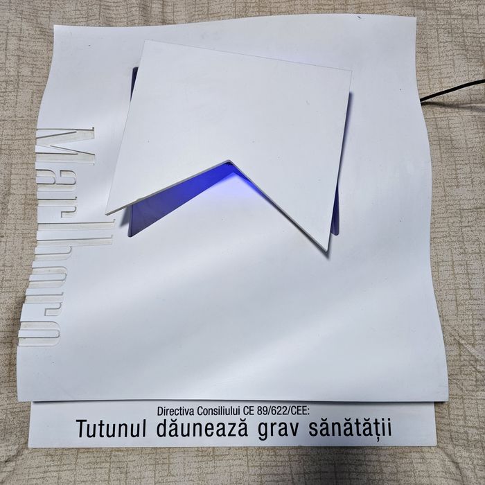 Reclama luminoasa Marlboro, sign, led