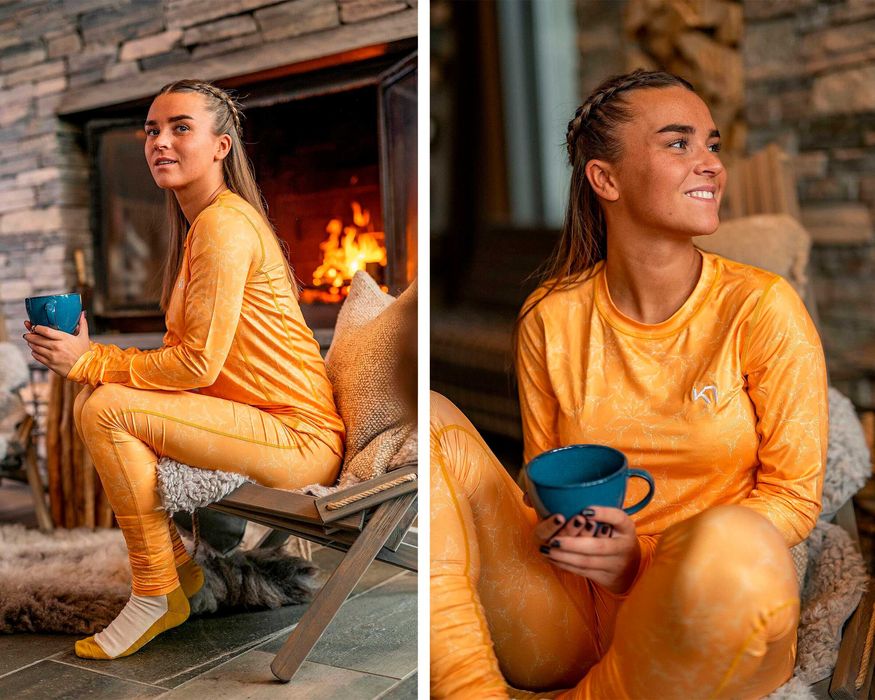 Kari Traa Дамски сет / екип за фитнес / бягане размер М