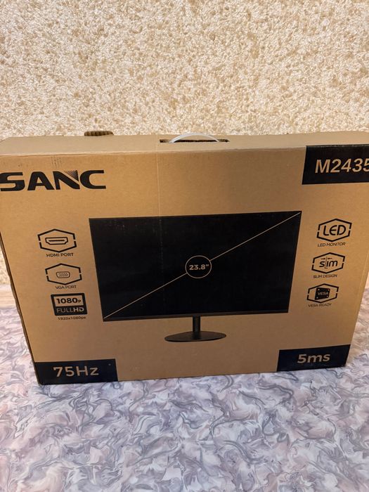Монитор SANC M2435A  23.8" IPS Full HD 75Hz