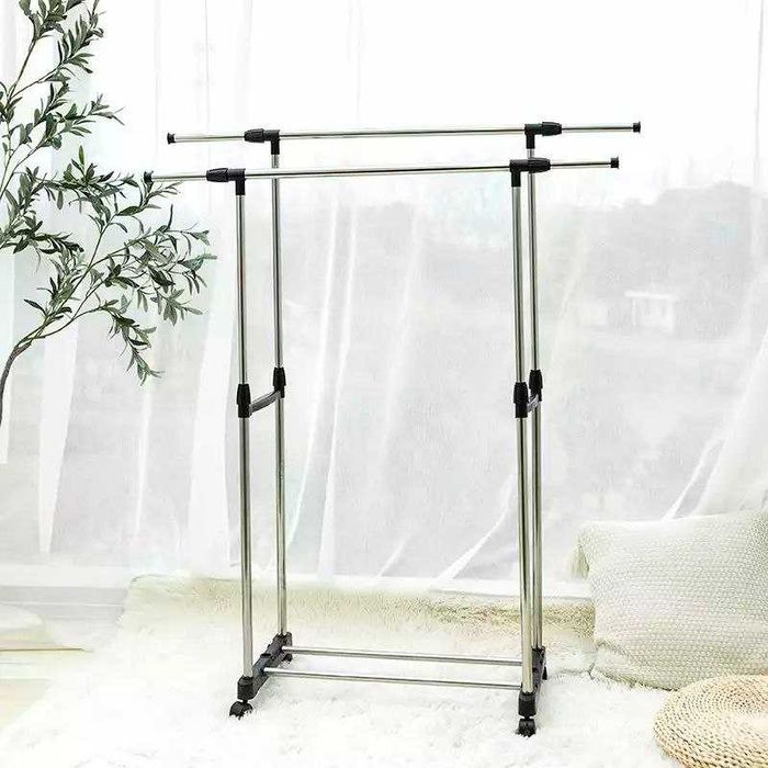 Напольная телескопическая вешалка