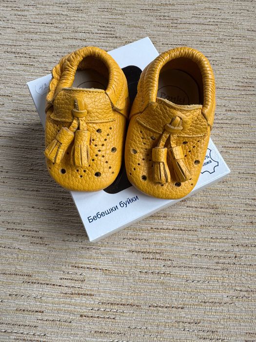 Боси кожени пантофки Ponki, размер: 17