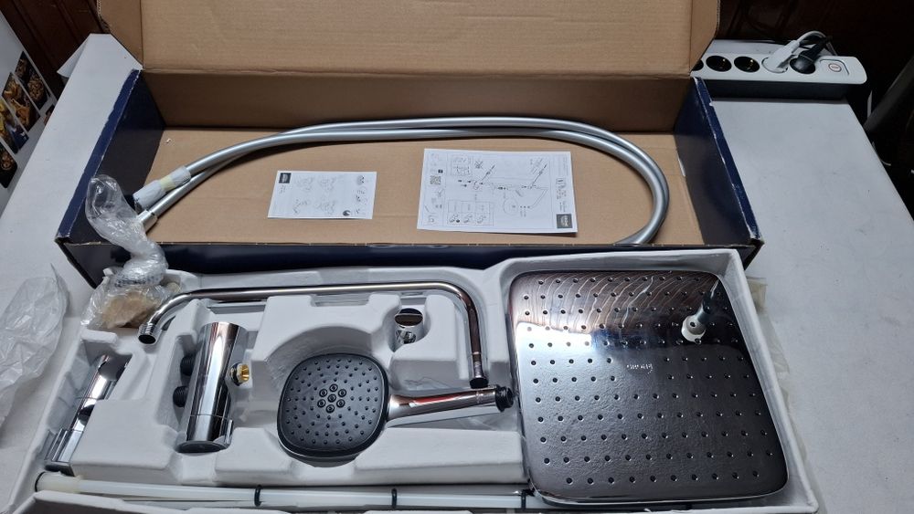 Grohe Vitalio  comfort 250 душ система с превключвател, хром