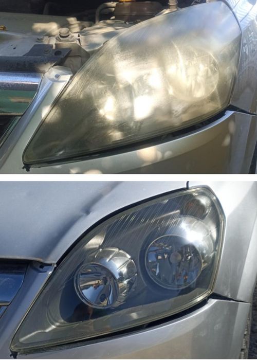 Полиране на фарове-60лв/30,68€ за два фара+керамика