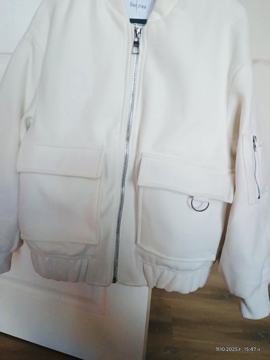 Меко бомбър яке Bershka