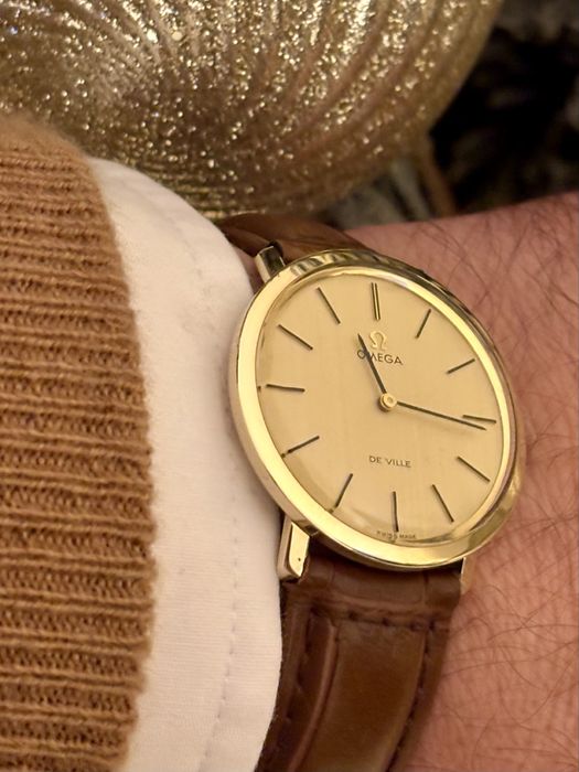 Omega De Ville Aur 9ct ceas Vintage