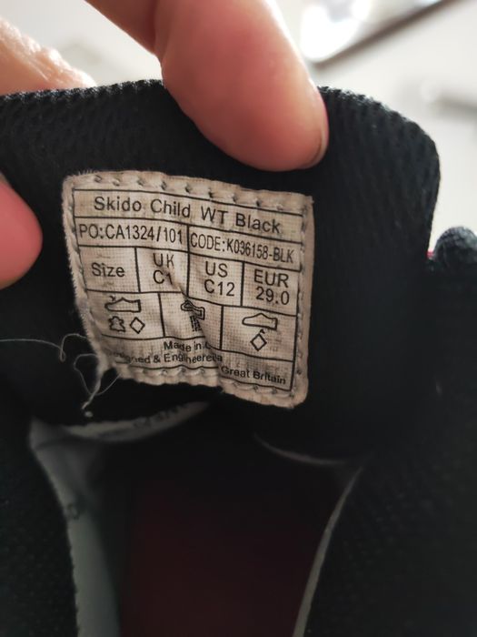 Ghete Karrimor purtate