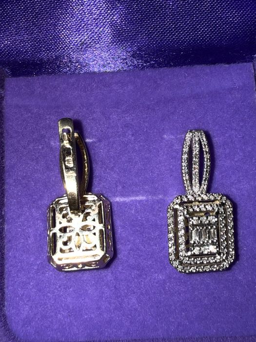 Бриллиантовые серьги