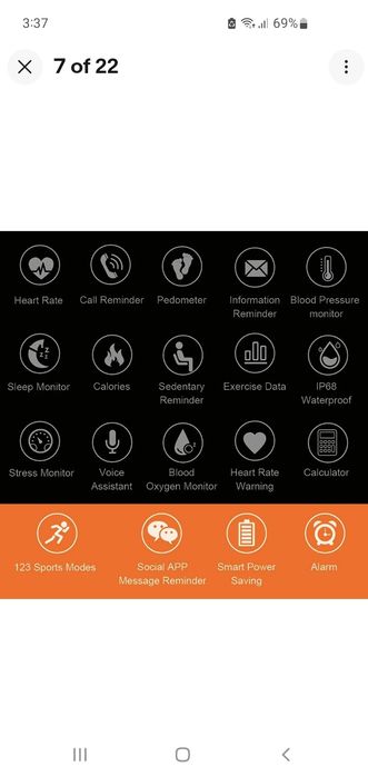 Smart watch Da Fit Android или ios