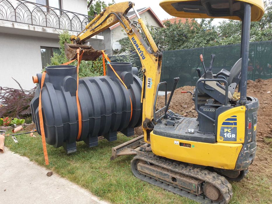 Montaj fosa septica material-manopera