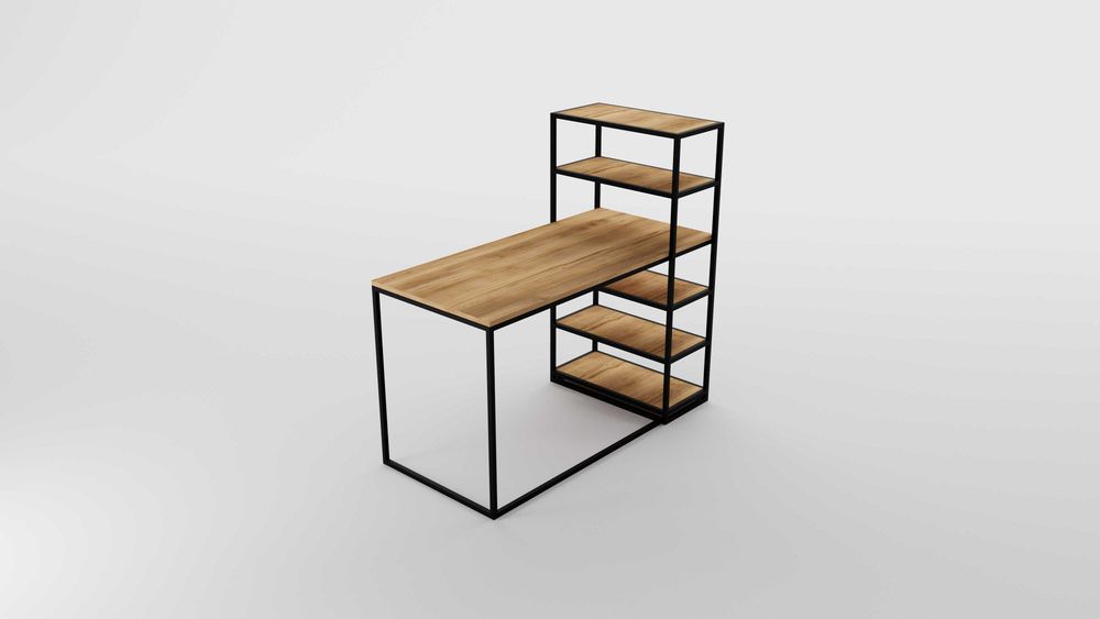 Лофт стол со стеллажом URBAN STORAGE от Max Loft