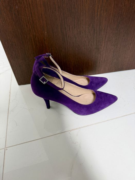 Pantofi piele intoarsa 36