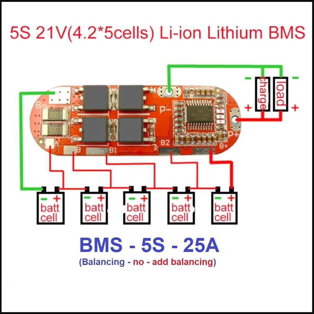 Bms 2s, 3s, 4s, 5s, 40a, pentru acumulatori, baterie lithium 3.6v 3.7v ...