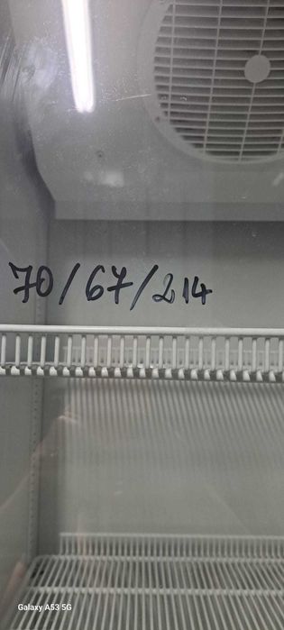 Vitrina frigorifica lățime 70 cm frigider