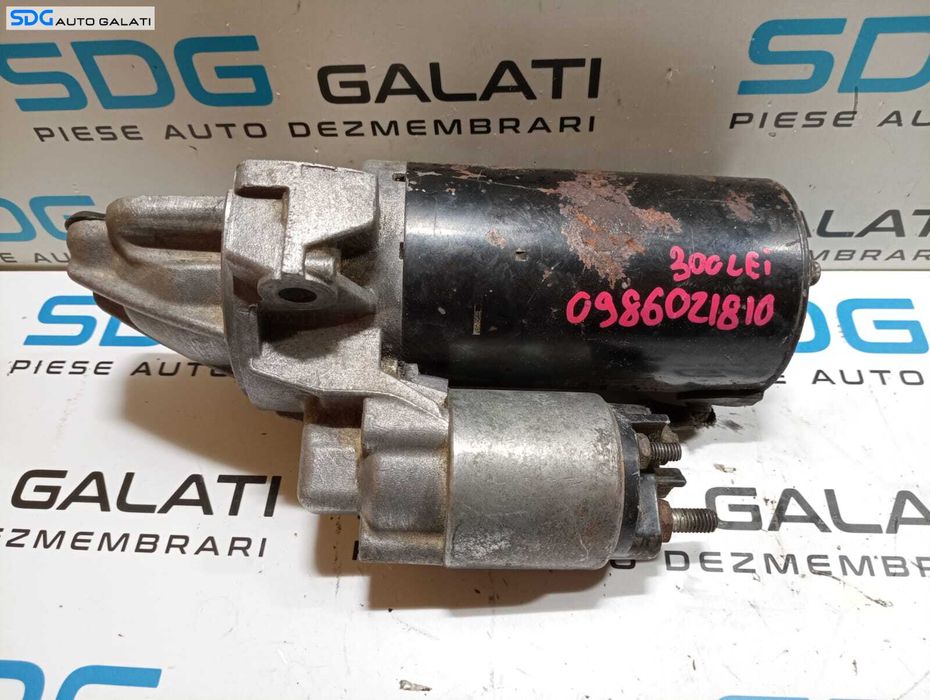 Electromotor cu 12 Dinti Peugeot Boxer 2.2 HDI 2006 - 2014 Cod 0986021810 [M7211]