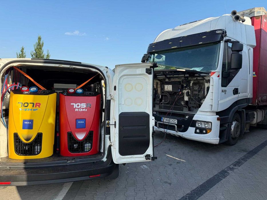 Incarcare freon la domiciliu camioane/utilaje constructii/autoturisme