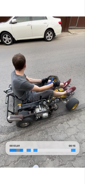 Картинг дрифт полуавтомат 110 кубов