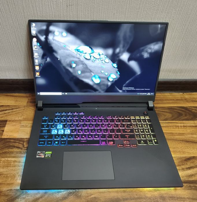 Asus ROG Strix.Ryzen9 5900hx/RTX3060/16gb ddr4/17"ips 144hz/512gb ssd/