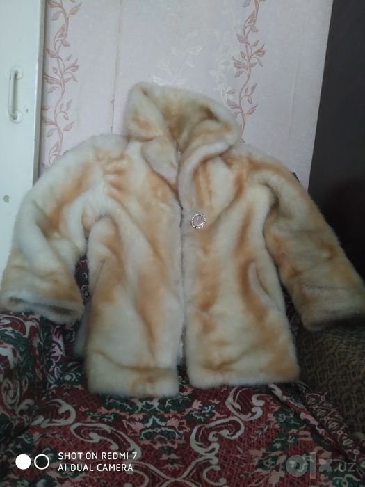 Шуба хорошем состоянии.