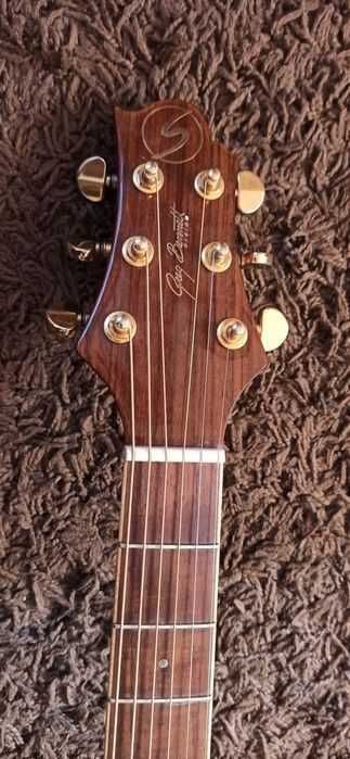 Chitara Electro Acustica Solid wood Top Samick Greg Bennett Cedar Ovangkol Fishman electronics