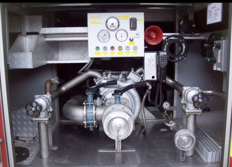 Mașina de Pompieri MAN, echipata și înmatriculată