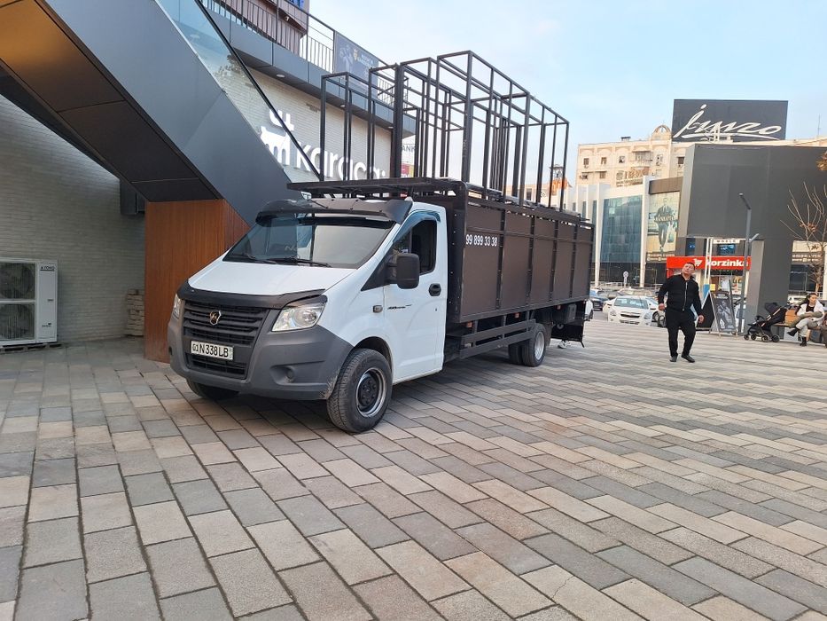 Перевозка крупно гобаритного груза Usti ochiq Gazel 5,5 bort uzunligi