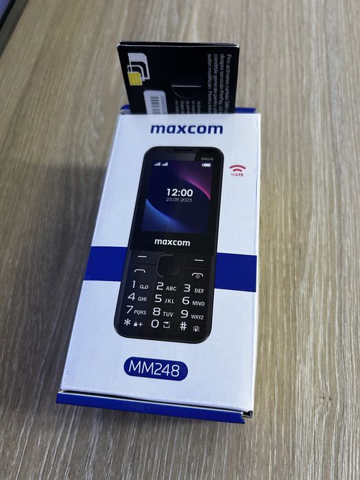 Telefon Maxcom  nou+ cartela SIM