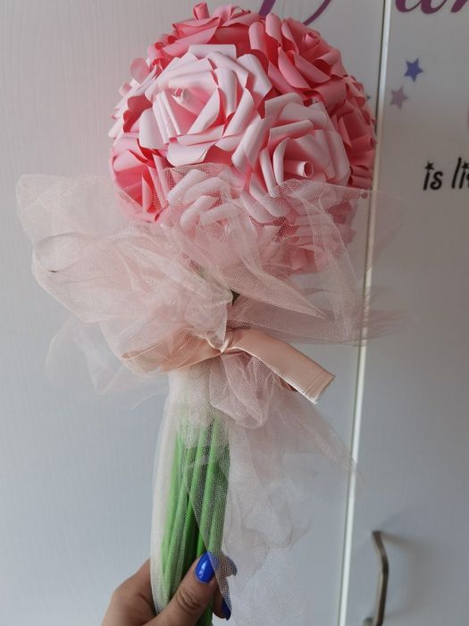 15лв Хартиен букет за всякакъв повод