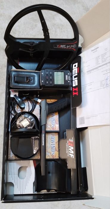 XP Deus 2. НОВ. Гаранция. Пълен комплект със слушалки.