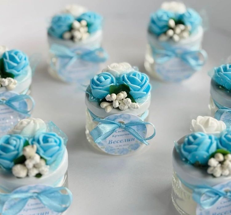 Подаръци за гости - сватба, кръщене, погача, рожден ден, юбилей, бал