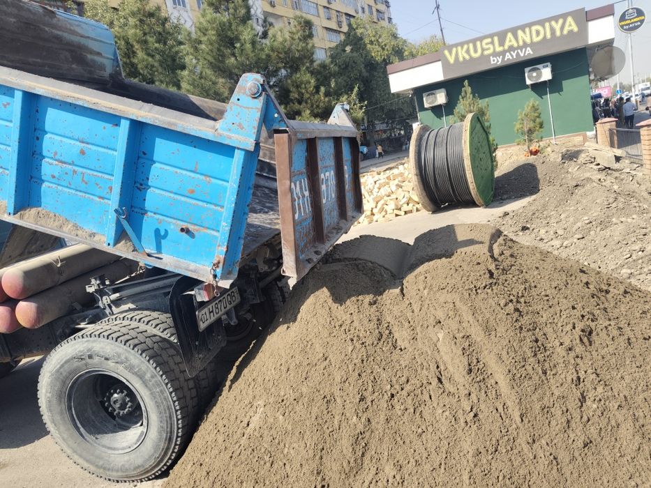 Кирпич. Писок. Шлакоблок.