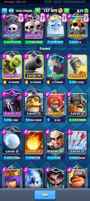 Clash royal аккаунт