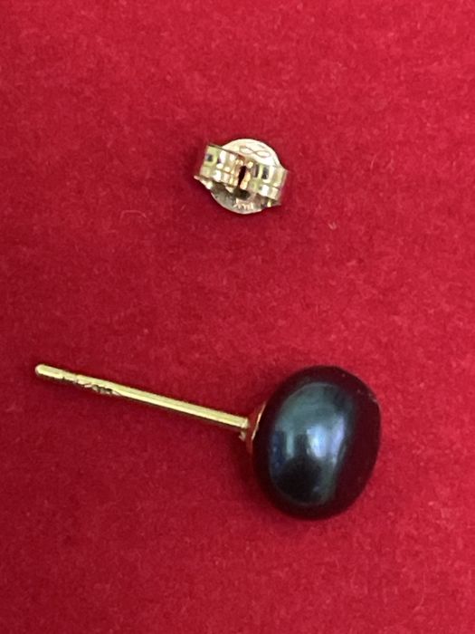 Cercei femei aur 14k cu perla de cultura