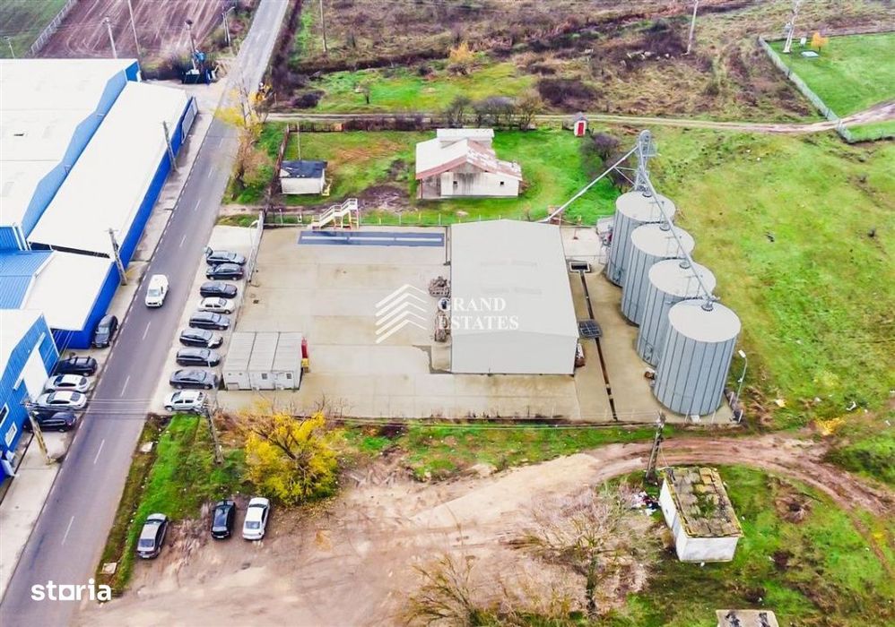 Baza de receptie si depozitare cereale | 880tone capacitate totala(4 c