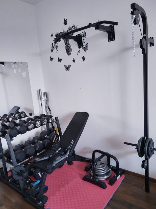 Gantere , discuri , bare , banci , helcometru , etc !