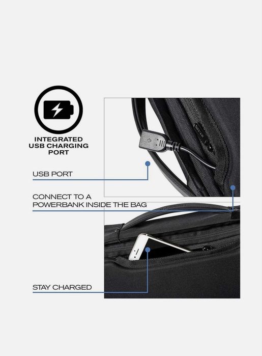 Раница XD-design Bobby Bizz 15.6“, черна