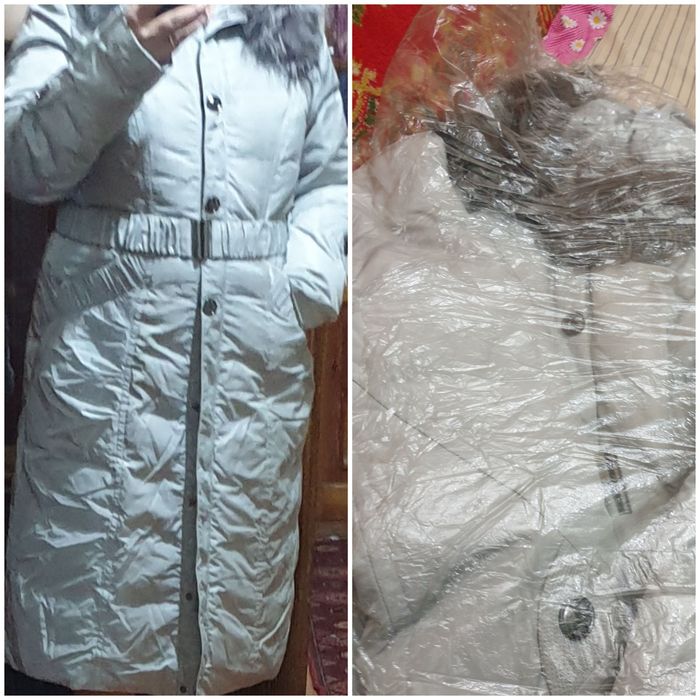Продам пуховик,на пуху.