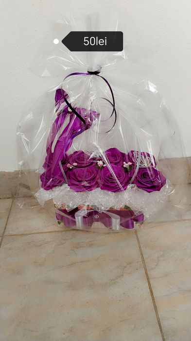 Cutii si buchete satin!