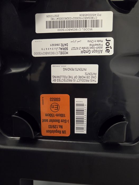 Scaun auto Joie  i-Traver Signature 100 - 150 cm