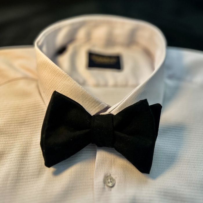 Галстук бабочка-самовяз