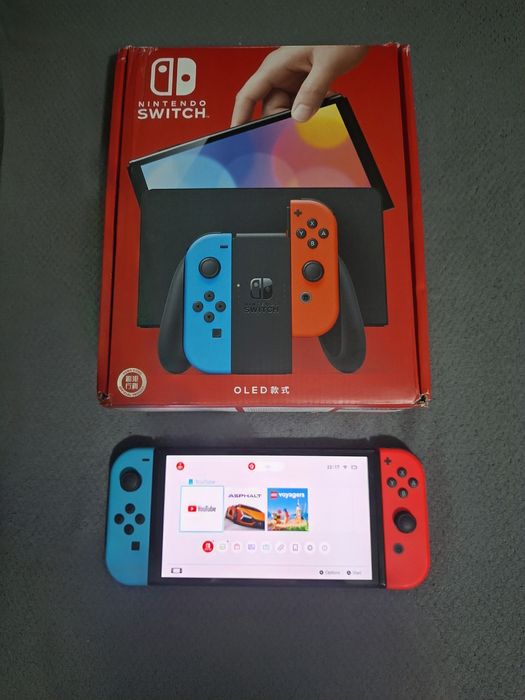 Consola Nintendo Switch OLED (Neon Blue/ Red Joy - Con)
