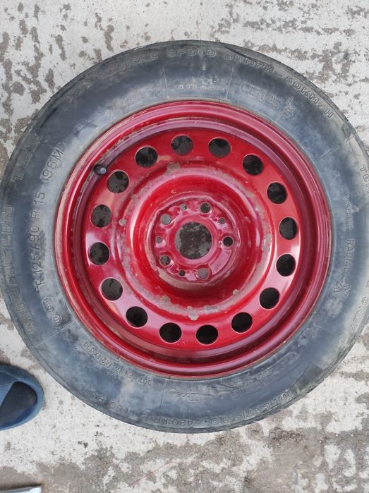 Roata rezerva mica (slim) Fiat/Alfa R15