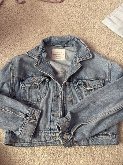 Дънково яке Stradivarius