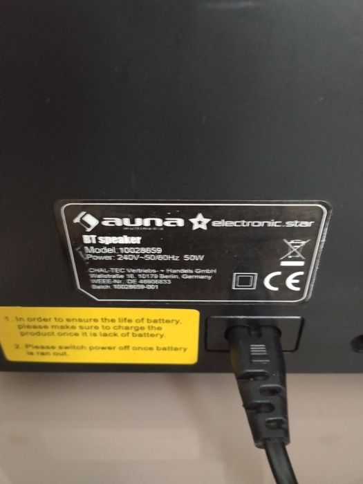 SUPER  Boxă Auna, Made in Germany. Unică pe olx!