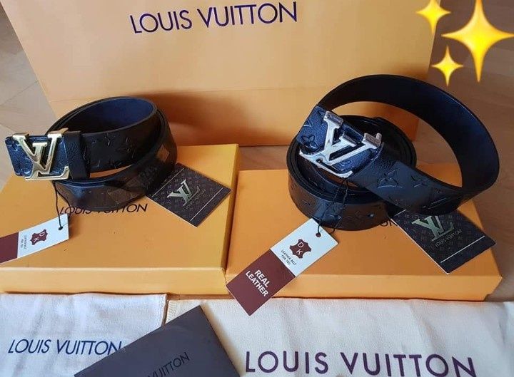 Curea piele naturala unisex  logo metalic,cutie,saculet